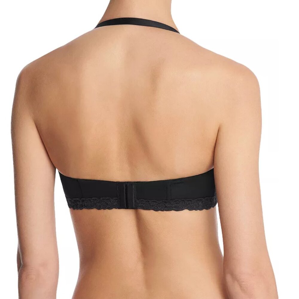 Natori, Pure Luxe Strapless Contour Underwire Bra, 36DD,‎ Black - Picture 3 of 7